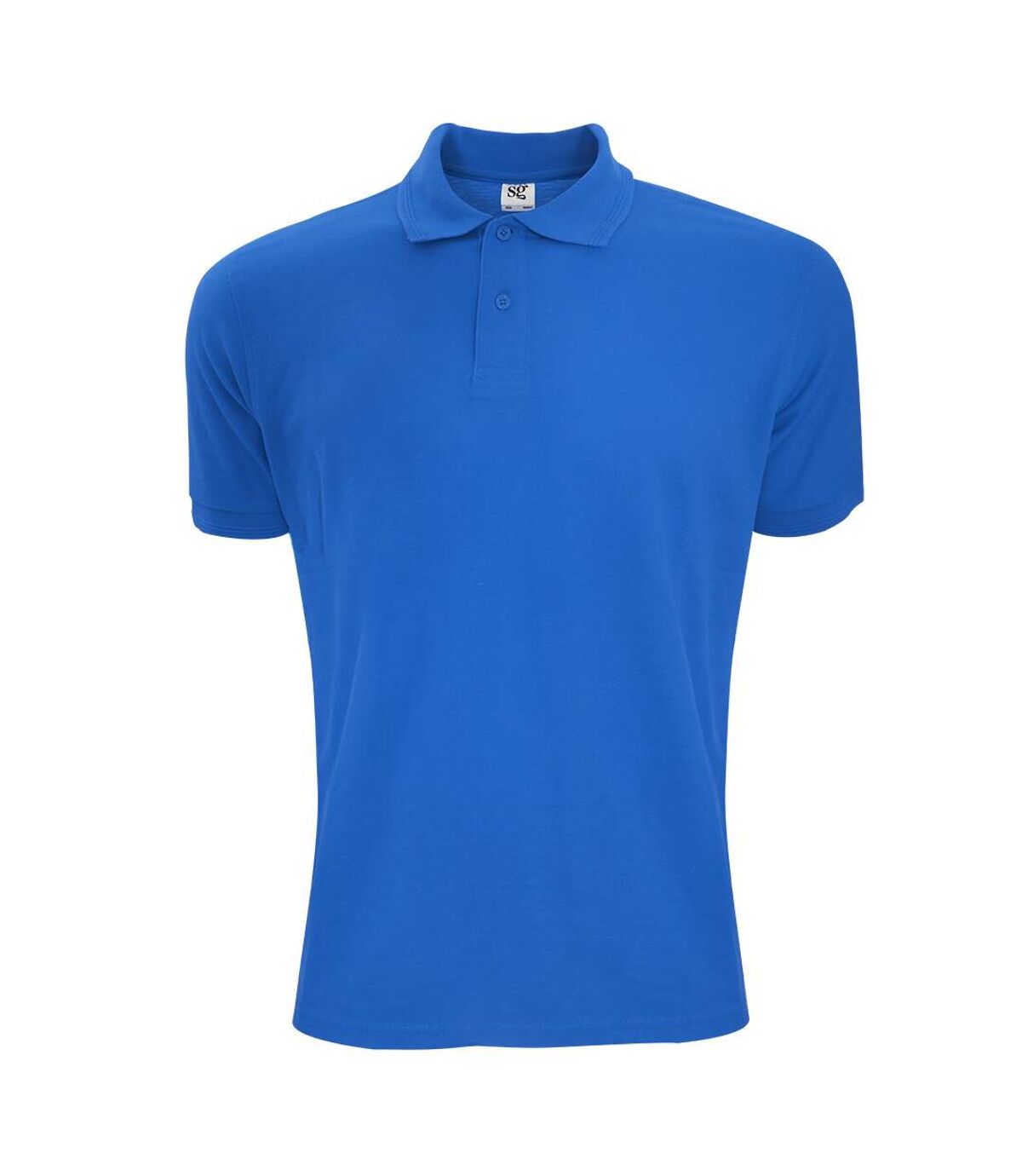 SG Mens Polycotton Short Sleeve Polo Shirt (Royal)