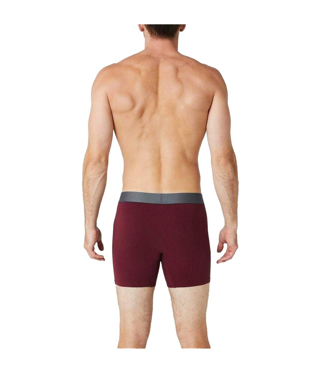 Boxers Homme Gris Bordeaux Firetrap-3