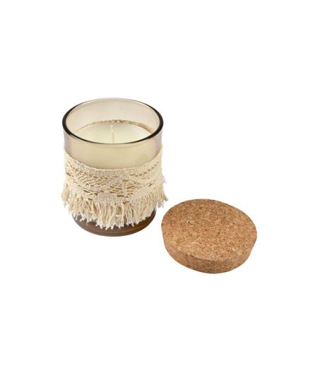 Bougie Parfumée Macramé 10cm Romance Florale