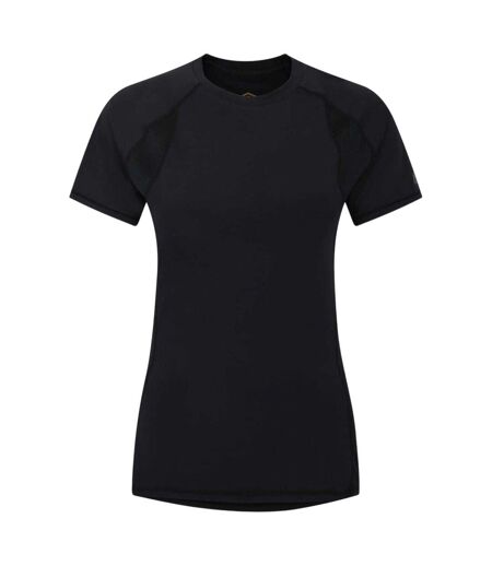 T-shirt Manches Raglan Femme Noir Umbro