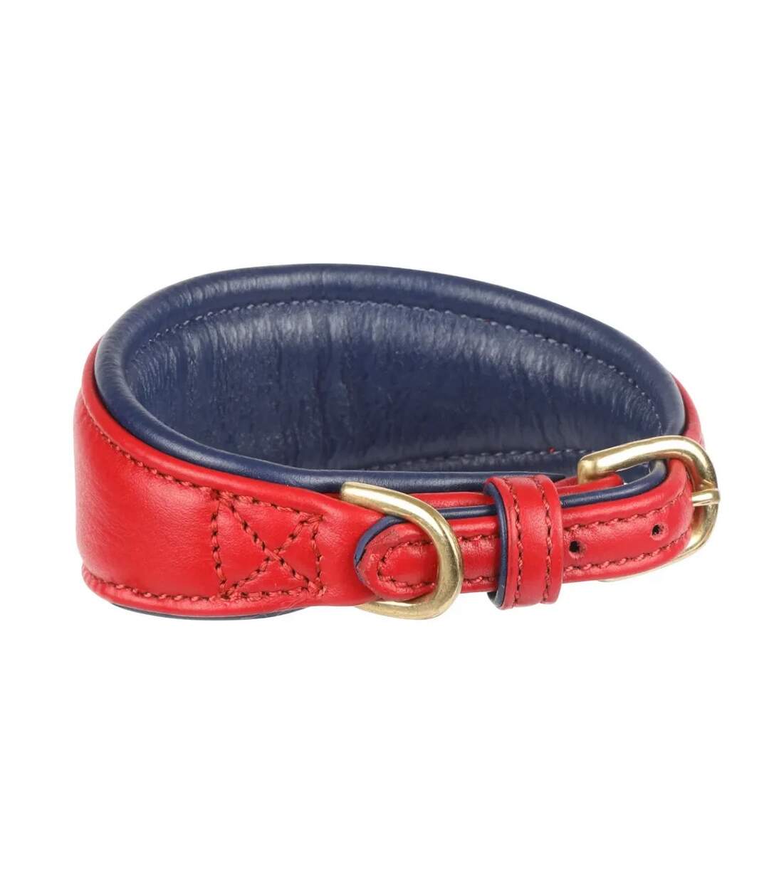 Collier pour chien lévrier m neckline: 29 cm-34 cm rouge écarlate Digby & Fox-1