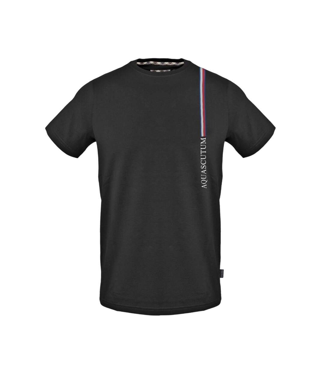 T-shirt Homme Noir Aquascutum-2