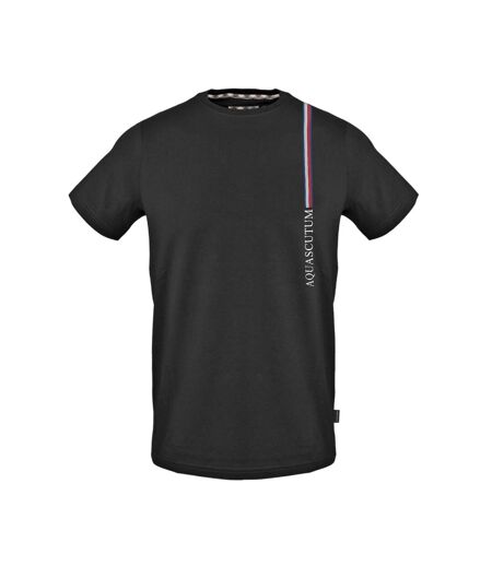 T-shirt Homme Noir Aquascutum
