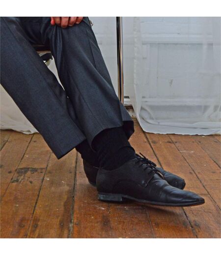 Mens Soft 100% Cotton Plain Coloured Socks