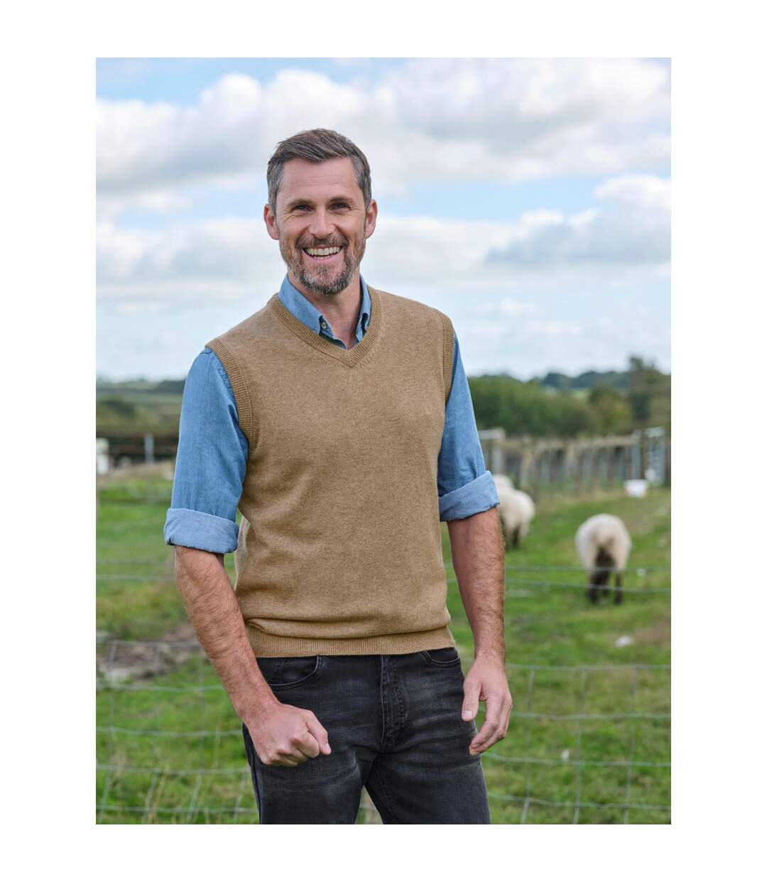 Gilet Homme Lin WoolOvers-1