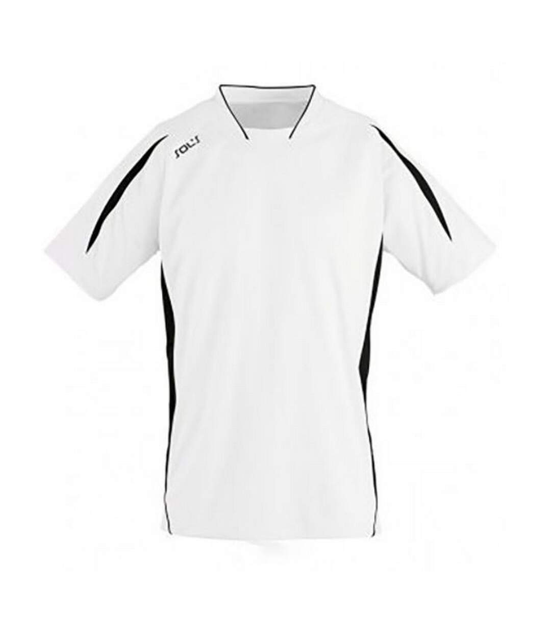 Maracana 2 maillot de foot homme blanc/noir SOLS-1