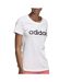 T-Shirt blanc femme adidas du0629-1