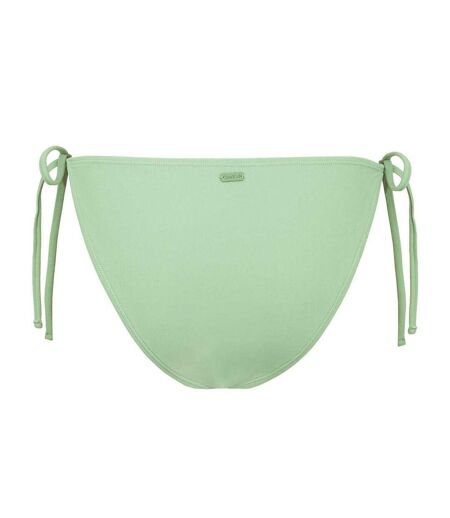 Womens/ladies Plain Bikini Bottoms Sage Green SoulCal