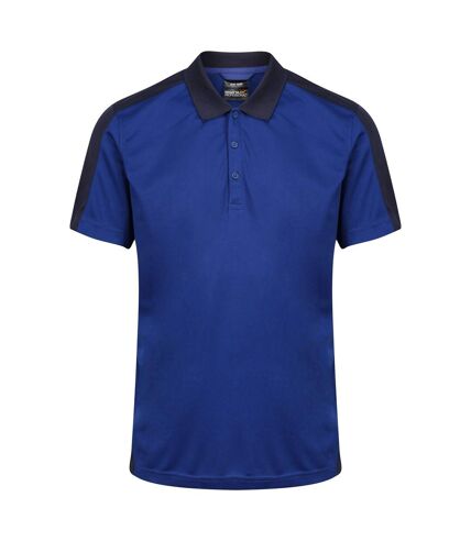 Regatta Mens Contrast Coolweave Polo Shirt (New Royal/Navy)
