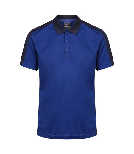 Regatta Mens Contrast Coolweave Polo Shirt (New Royal/Navy)