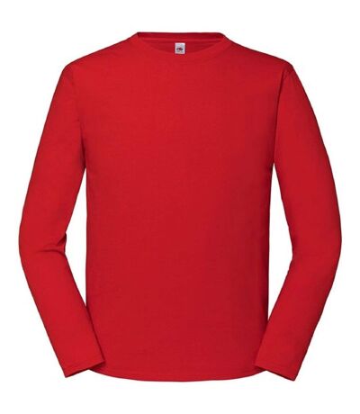 T-shirt manches longues - Homme - 61-360-0 - rouge