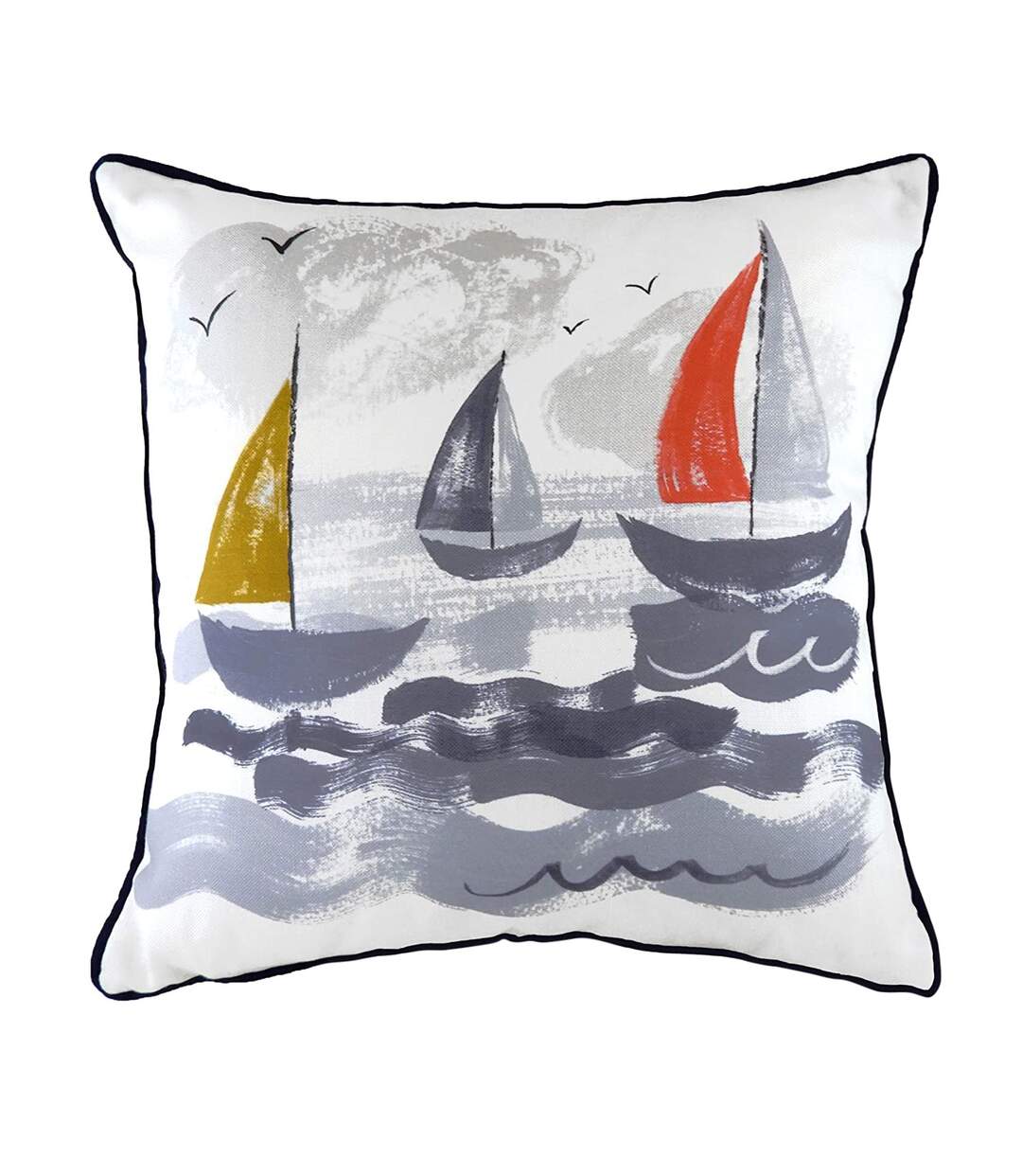 Nautical cushion cover one size multicoloured Evans Lichfield