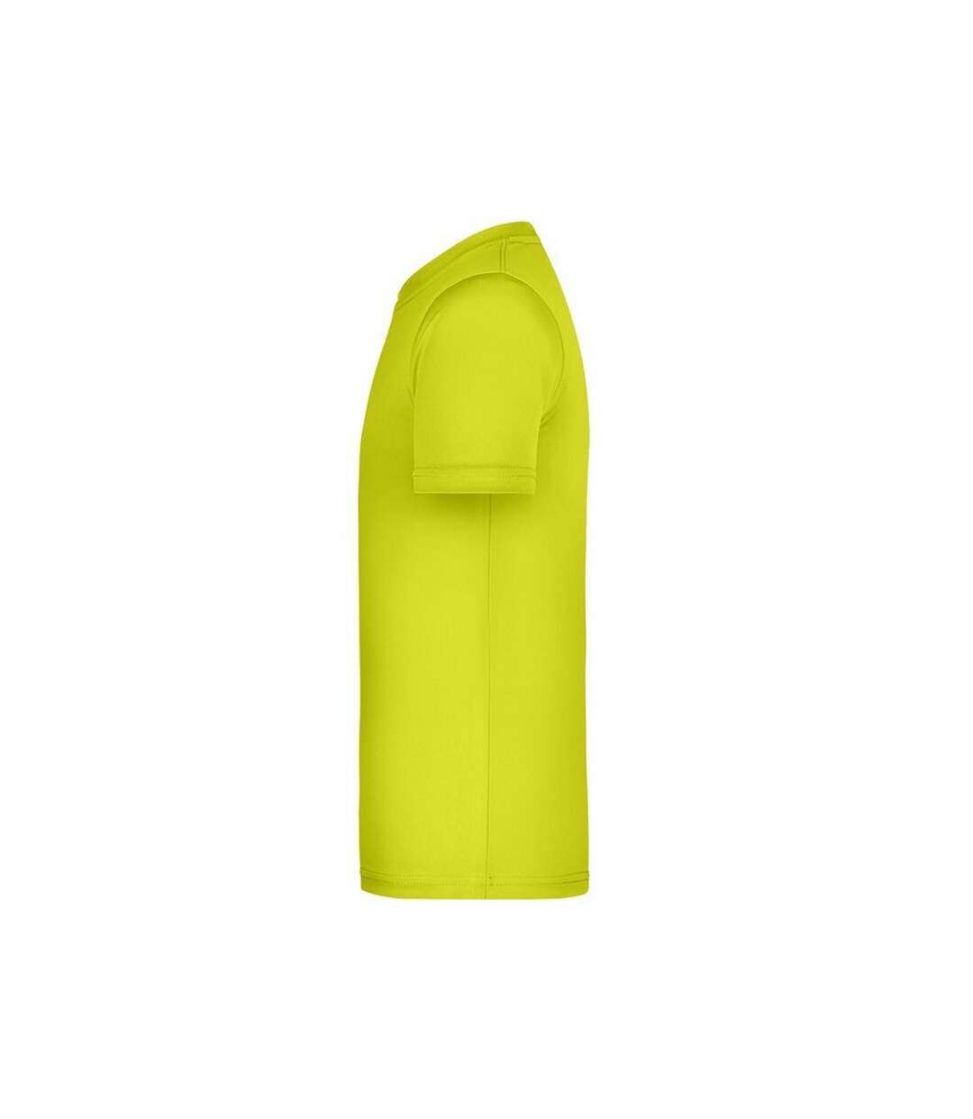 T-shirt active enfant jaune fluo James and Nicholson-3