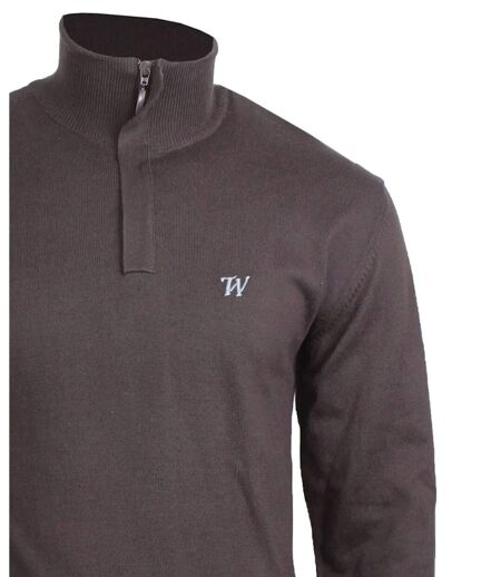 Pull camionneur col montant zippé PLUG1B