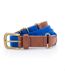 Asquith & Fox Mens Faux Leather And Canvas Belt (Royal) - UTRW6144-2