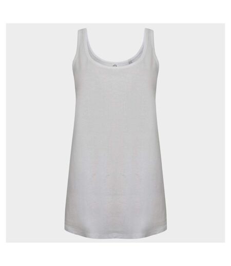 Skinni Fit Womens/Ladies Slounge Undershirt (White)