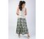 Jupe longue femme CHERRY imprimé fleur de lotus Coton Du Monde-3
