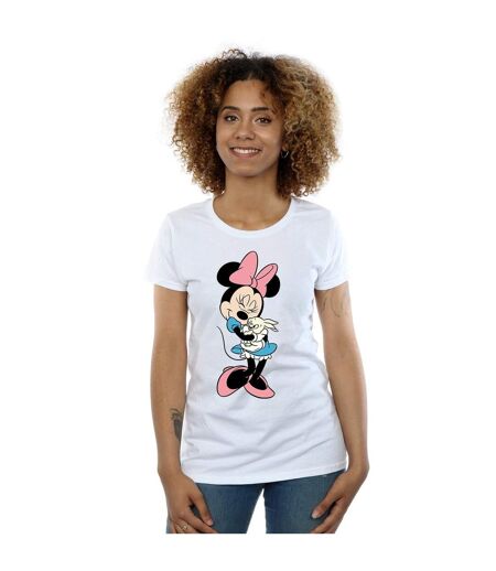 Disney Femme/Les femmes - T-shirt en coton Minnie Bunny Hug (Blanc) - UTBI33292