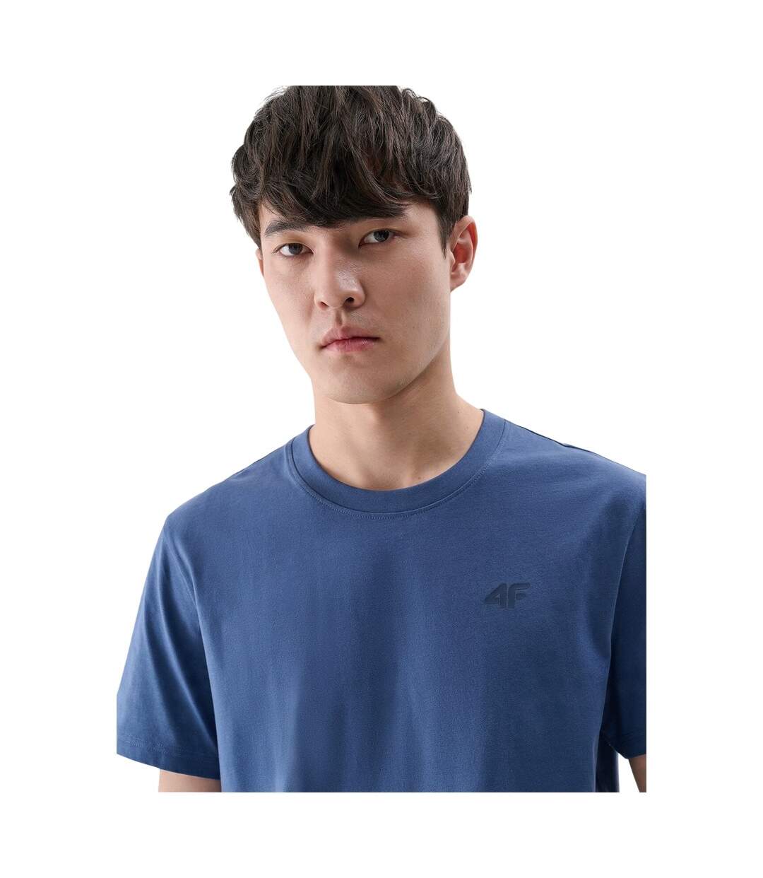 T-shirt Motif/style Uni Homme Bleu 4F-4