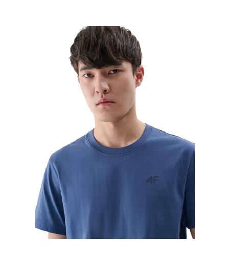 T-shirt Motif/style Uni Homme Bleu 4F