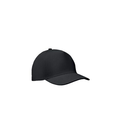 Sunny 5 Panel Baseball Cap Black MidOcean