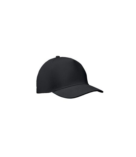 Sunny 5 Panel Baseball Cap Black MidOcean