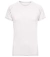 Maillot running en polyester recyclé - Femme - JN519 - blanc