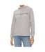 Sweat À Capuche Motif/style Logo Femme Gris Clair Tommy Hilfiger-1