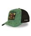 Casquette trucker en suédine avec filet et patch Reggae Legend Capslab-1