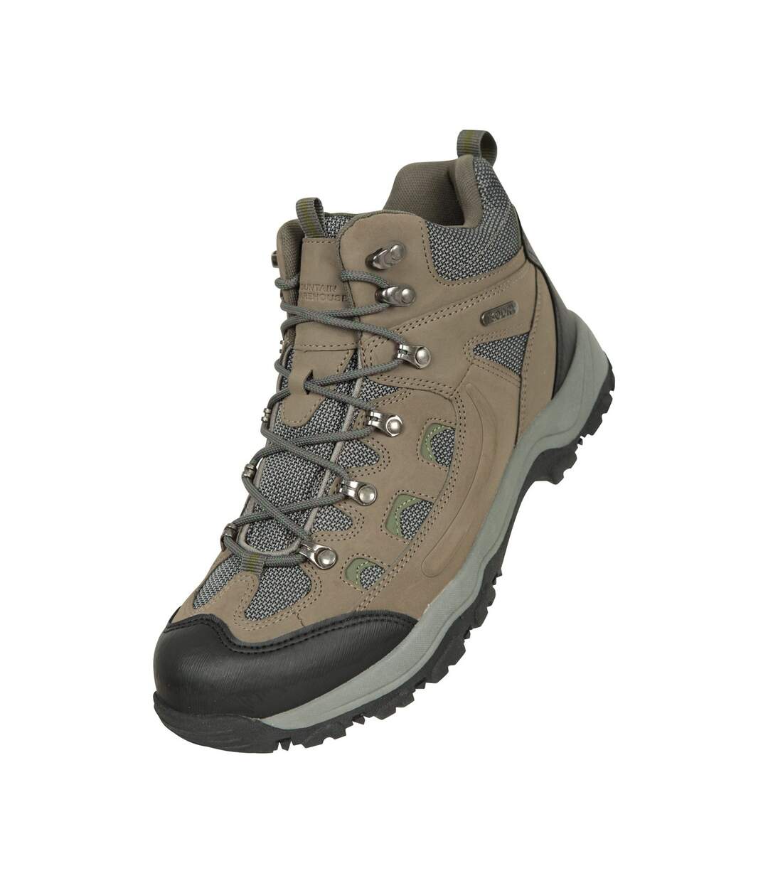 Bottines de randonnée adventurer homme vert kaki sombre Mountain Warehouse