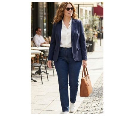 Pantalon en jean confort grandes tailles MACYLIA