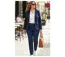 Pantalon en jean confort grandes tailles MACYLIA-1