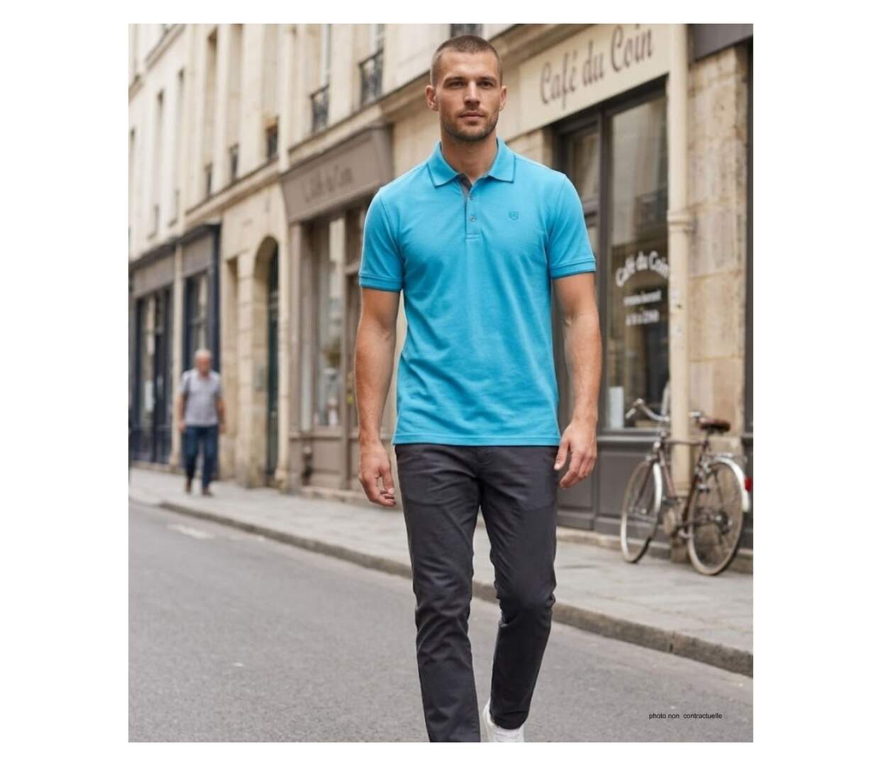 CHALLENGER C2101A : Polo en maille piquée respirante pour un look estival raffiné-5