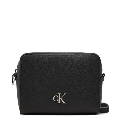 Sac à bandoulière noir femme calvin klein jeans minimal - taille unique
