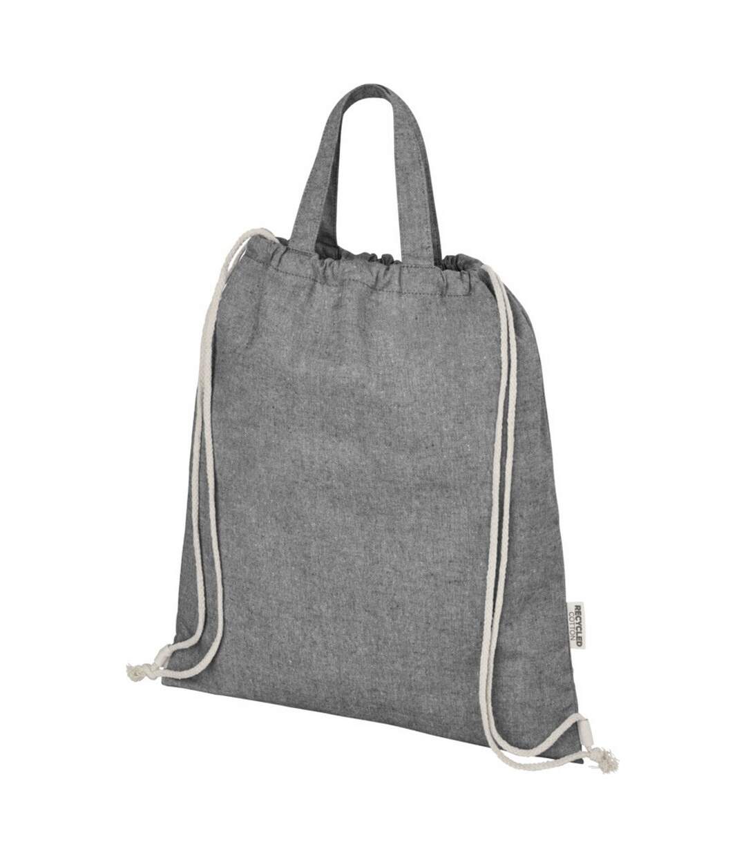 Pheebs polycotton drawstring bag one size black heather Generic-3