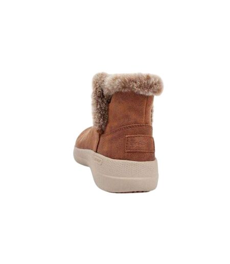 Après-skis Go Walk Femme Marron Skechers