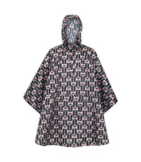 Poncho orla kiely festival femme noir Regatta