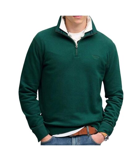 Sweat vert homme superdry  essential serif
