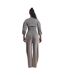 Womens/ladies Relaxed Fit Puff Sleeve Cardigan Grey Mars The Label-3