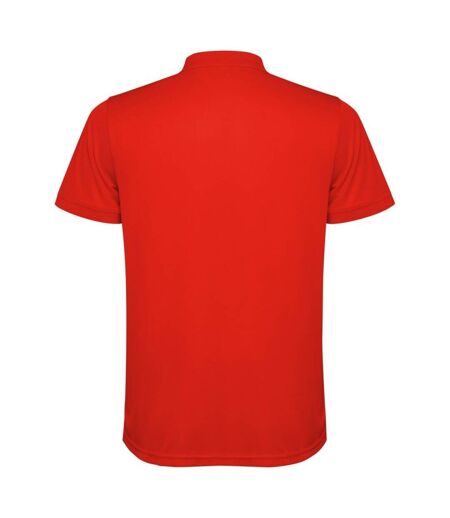 Mens Tormo Short-sleeved Polo Shirt Red Roly