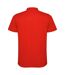 Mens Tormo Short-sleeved Polo Shirt Red Roly-2