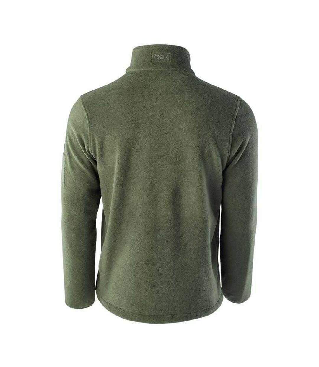 Mens Essential Fleece Jacket Green Magnum-2