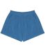 Native Spirit Womens/Ladies Terry Towel Shorts (Riviera Blue) - UTPC6692
