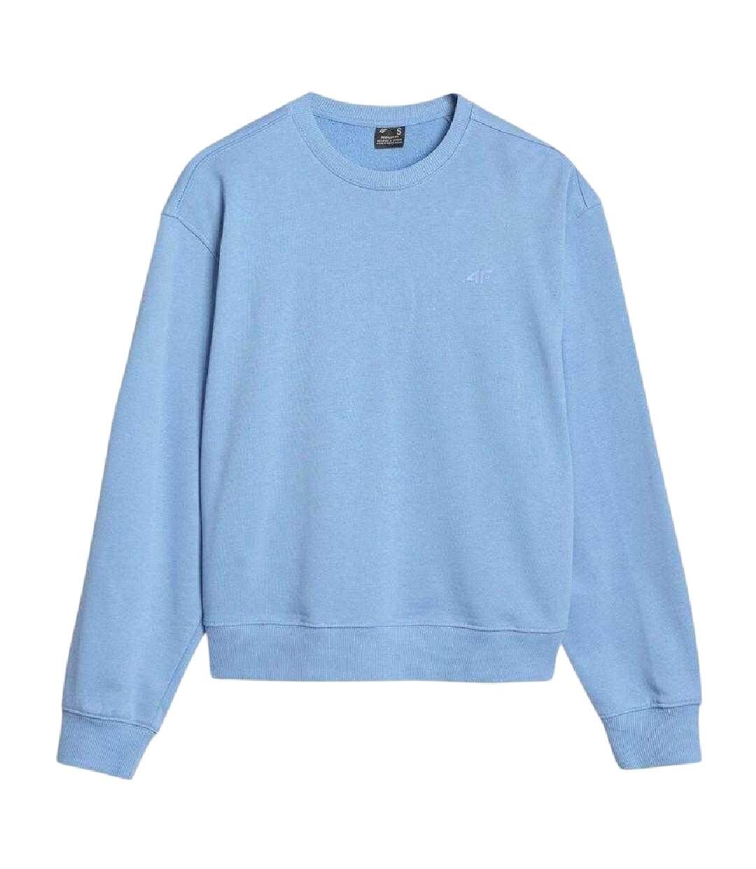 Womens/ladies Sweatshirt Blue 4F-2