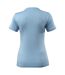 Womens/ladies Crossover Nice T-shirt Light Blue Mascot-2