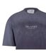 T-shirt Motif/style Délavé Homme Gris Foncé Blank Essentials-3