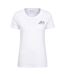 Womens/ladies Yorkshire Mountain T-shirt White Mountain Warehouse-1