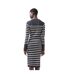 Robe Moulante Motif/style À Rayures Milena Femme Nuit Crème French Connection-3