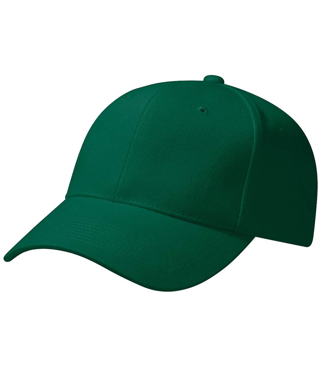 Lot de 2  casquettes de baseball 100% coton adulte vert forêt Beechfield-3