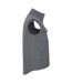 Veste Sans Manches Travail Adulte Gris Foncé Uni Russell-3